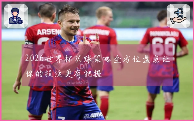 2026世界杯买球策略全方位盘点让你的投注更有把握